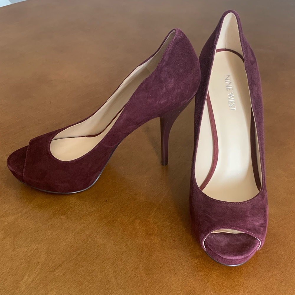NEW Nine West Sweet Talk Peep Toe Heel